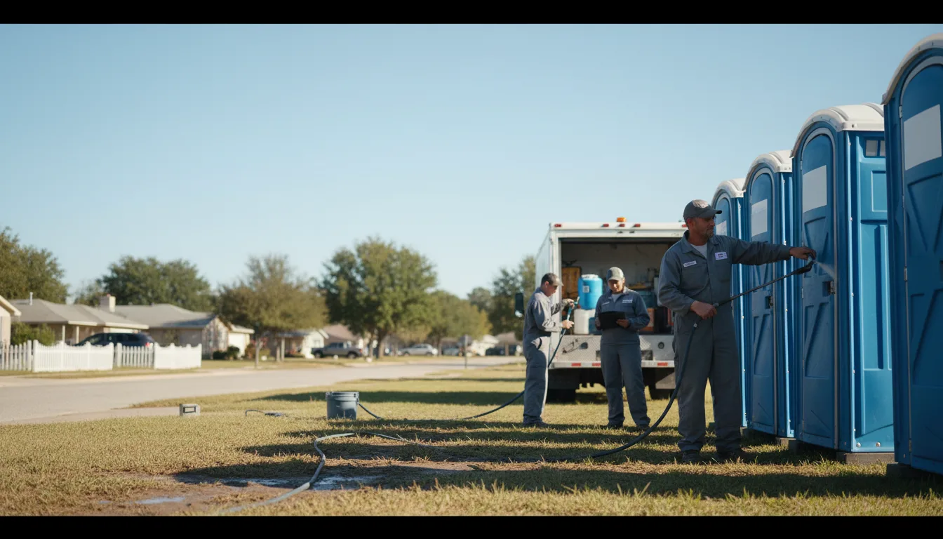 Long-Term Portable Toilet Rental in Como, MS near me